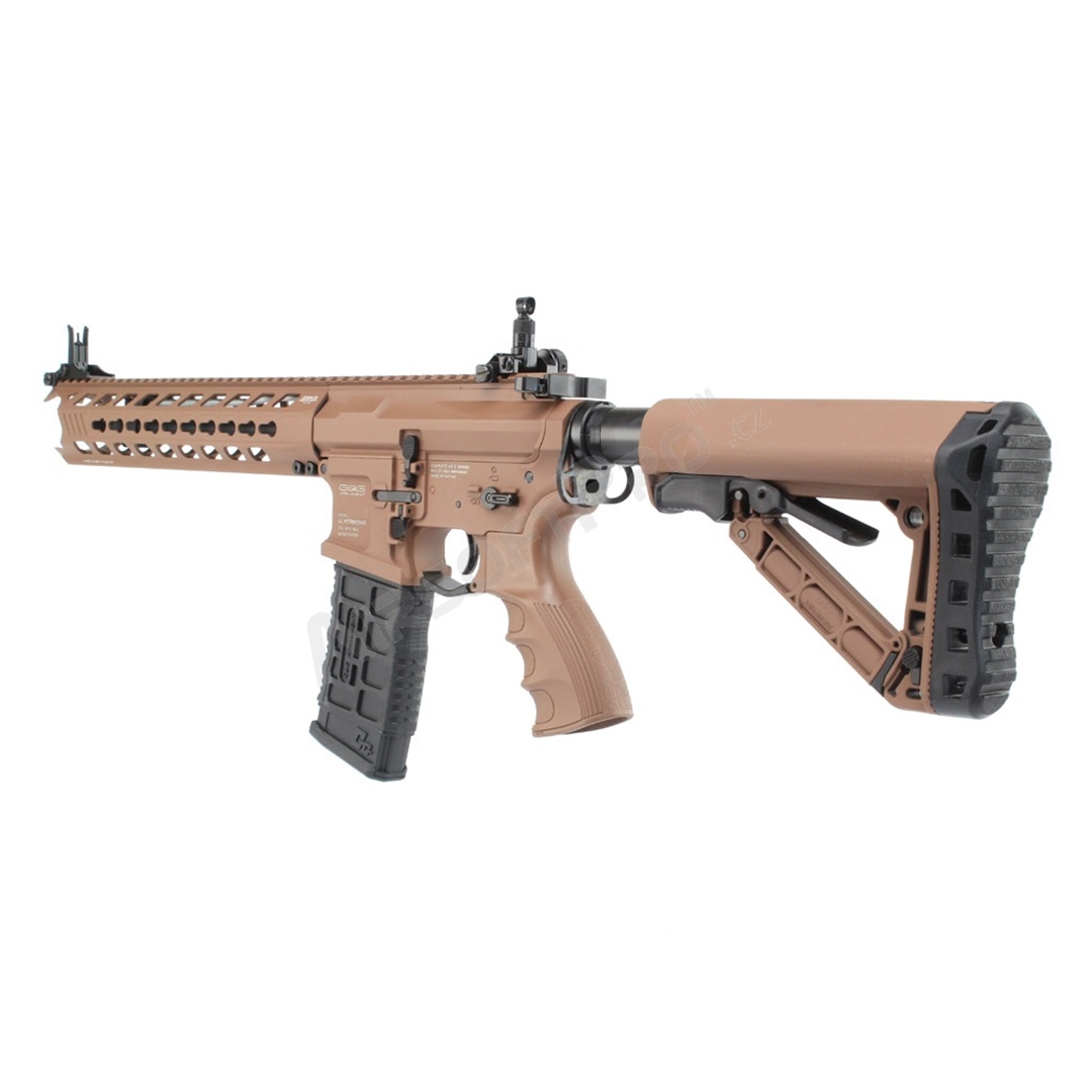 RIFLE DE AIRSOFT AEG G&G GC16 PREDATOR COYOTE BROWN METAL Hawk Airsoft