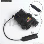 WADSN-Airsoft-LA-5-PEQ15-Red-Dot-IR-Laser-Sight-Tactical-LA5C-PEQ-15-Weapon-Flashlight