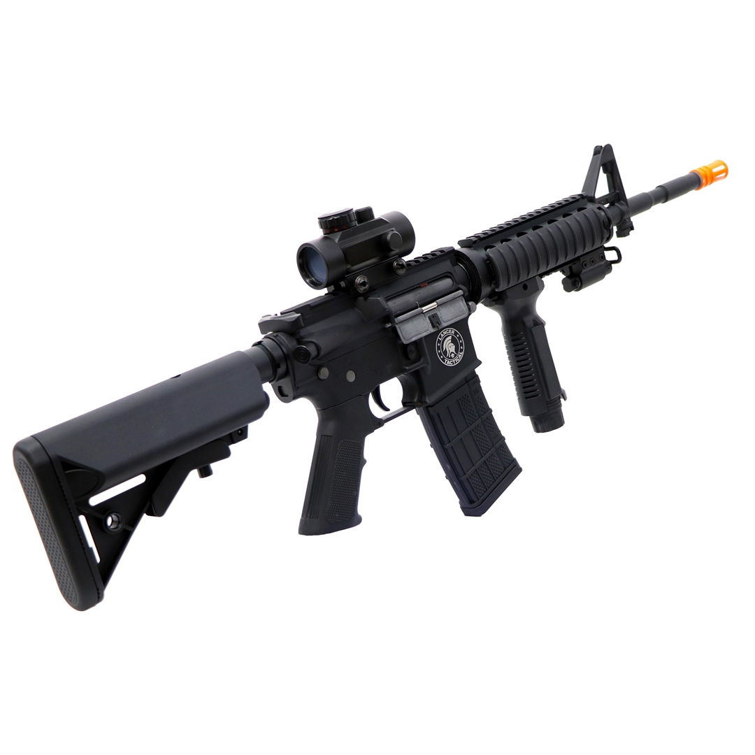 RIFLE AIRSOFT LANCER TACTICAL M4 GEN2 KIT (RED DOT + GRIP) Hawk Airsoft